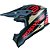 CAPACETE ASW FUSION 2.0 RELAY CINZA VERMELHO 60  EAN  7908377169883 - Imagem 1