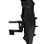 PROTETOR MAO SNAKE VISION CRF 230/250F CRF 250R/450R/RX 12/20 PRETO/CINZA - Imagem 6