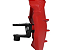 PROTETOR MAO SNAKE VISION CRF 230/250F CRF 250R/450R/RX 12/20 VERMELHO - Imagem 5