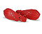 PROTETOR MAO SNAKE VISION CRF 230/250F CRF 250R/450R/RX 12/20 VERMELHO - Imagem 1
