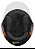 CAPACETE TORK NEW LIBERTY 3 COYOTE PRETO BRILHO 58 - Imagem 3