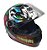 CAPACETE FW3 GTN JOKER PRETO BRILHANTE 58 - Imagem 6