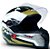 CAPACETE FW3 GTN SUPER DOURADO CINZA BRANCO 58 - Imagem 2