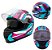 CAPACETE FW3 GTX FOX AZUL TIFFANNY 56 - Imagem 5