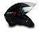 CAPACETE FW3 X OPEN CLASSIC PRETO BRILHANTE 56 - Imagem 2