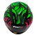 CAPACETE FW3 X OPEN JOKER PRETO BRILHANTE 58 - Imagem 4