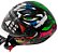 CAPACETE FW3 X OPEN JOKER PRETO BRILHANTE 58 - Imagem 1