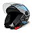 CAPACETE FW3 OPEN PRETO AZUL 58 - Imagem 2