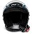 CAPACETE FW3 OPEN PRETO AZUL 58 - Imagem 3