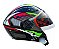CAPACETE FW3 X OPEN PRETO ITALIA 58 - Imagem 2
