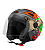 CAPACETE TORK NEW LIBERTY 3 COYOTE CINZA BRILHO 60 - Imagem 2
