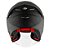 CAPACETE KYT TTR-JET PLAIN ICE MATT BLACK L - Imagem 3