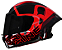 CAPACETE ORIGINE PISTA MISANO RED BLACK GLOSS L - Imagem 2