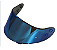 VISEIRA CAPACETE ORIGINE DINAMO AZUL - Imagem 1