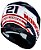 CAPACETE NORISK FF302 GRAND PRIX USA 56/S - Imagem 4