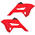 KIT PLASTICOS CRF 230 08 VERMELHO 4CTION - Imagem 3