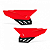 KIT PLASTICOS CRF 230 08 VERMELHO 4CTION - Imagem 7
