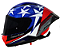 CAPACETE ORIGINE PISTA FLAG AMERICA RED GLOSS L - Imagem 1