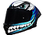 CAPACETE ORIGINE PISTA JOKER BLUE BLACK GLOSS M - Imagem 3