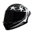 CAPACETE ORIGINE PISTA STAR WHITE BLACK GLOSS XL - Imagem 3