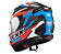 CAPACETE TEXX STRIKE RIDE AZ/VM/BC/PT 60 - Imagem 2