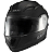 CAPACETE TEXX STRIKE SOLIDO PRET FOSCO 56 - Imagem 2
