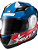 CAPACETE TEXX STRIKE SUPERSTAR AZ/VM/BC 60 - Imagem 2