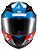 CAPACETE TEXX STRIKE SUPERSTAR AZ/VM/BC 62 - Imagem 1