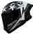 CAPACETE ORIGINE PISTA STAR WHITE BLACK GLOSS L - Imagem 1