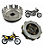 EMBREAGEM COMPLETA TWISTER/TORNADO C/ CAMPANA - Imagem 2