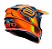 CAPACETE ASW R3 PURE MARINHO LARANJA FLUO AMARELO 58 EAN 7908377188563 - Imagem 2