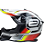CAPACETE ASW R3 PURE BRANCO PRETO VERMELHO AMARELO 60 EAN 7908377188532 - Imagem 3