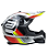 CAPACETE ASW R3 PURE BRANCO PRETO VERMELHO AMARELO 58 EAN 7908377188525 - Imagem 1