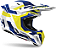 CAPACETE AIROH TWIST 3 DYNASTY BLUE/YELLOW GLOSS 56 - Imagem 2