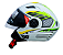 CAPACETE FW3 X OPEN BRANCO BRASIL 60 - Imagem 1