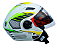 CAPACETE FW3 X OPEN BRANCO BRASIL 60 - Imagem 2