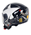 CAPACETE FW3 X OPEN UP STAR GRAFITE/PRATA 58 - Imagem 5