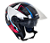 CAPACETE FW3 X OPEN UP STAR AZ/RS 58 - Imagem 1