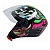 CAPACETE FW3 X OPEN JOKER PRETO BRILHANTE 56 - Imagem 1