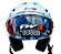 CAPACETE FW3 X OPEN BRANCO USA 56 - Imagem 3