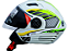 CAPACETE FW3 X OPEN BRANCO BRASIL 58 - Imagem 1