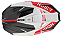 CAPACETE AIROH TWIST 3 FANCY RED GLOSS 58 - Imagem 4