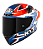 CAPACETE KYT TT-COURSE VINALES REP BALANCE ORANGE/BLUE M - Imagem 4