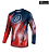 CAMISA ASW IMAGE ENDURO DOTS VERMELHO AZUL BRANCO M  EAN  7908377194465 - Imagem 1