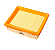 FILTRO AR BROS 125/150/160/TITAN 125/150 09...POP 100/110/XRE 190 - Imagem 1