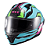 CAPACETE TEXX RAPTOR ARCADE AZ/VD/RS 56 - Imagem 1