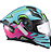 CAPACETE TEXX RAPTOR ARCADE AZ/VD/RS 58 - Imagem 4