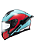 CAPACETE TEXX RAPTOR HORNET AZ/VM/BC 56 - Imagem 3