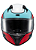 CAPACETE TEXX RAPTOR HORNET AZ/VM/BC 56 - Imagem 2