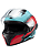 CAPACETE TEXX RAPTOR HORNET AZ/VM/BC 62 - Imagem 1